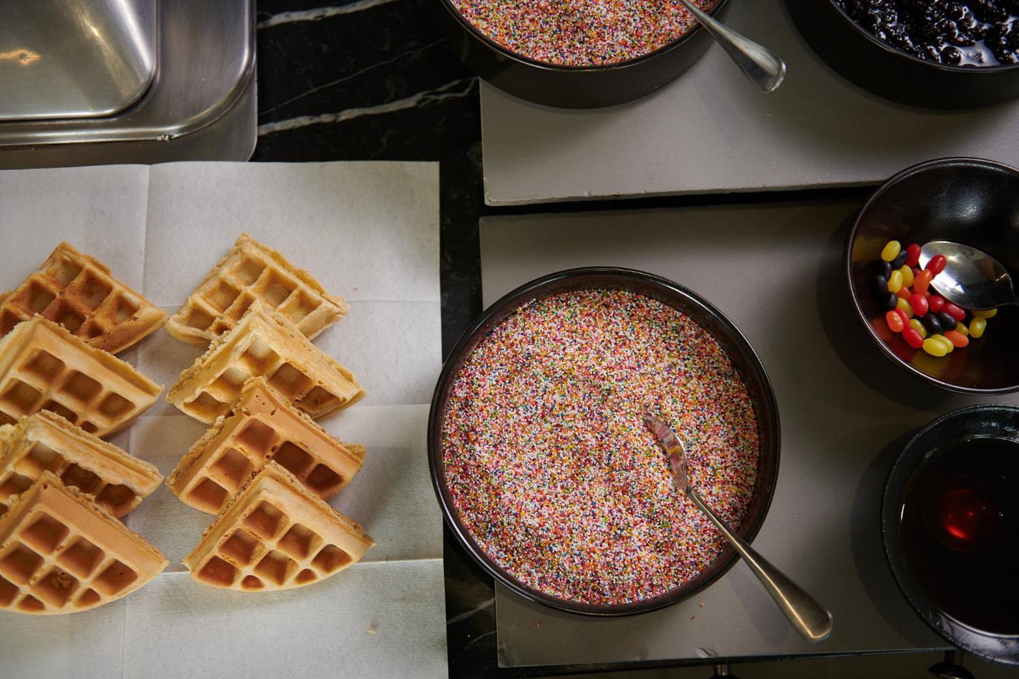 The Capital Zimbali Otel Ballito Dış mekan fotoğraf Belgian waffles